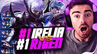 #1 Irelia vs #1 Riven Korea... *200CS Lead???*