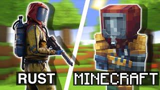 RUST IN MINECRAFT IS CRAZY!!!