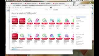 JD Edwards and Oracle Mobile Cloud Service Demo