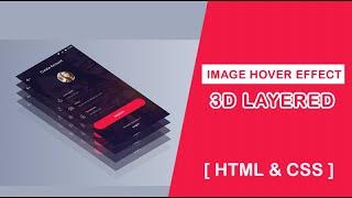 3D Layered Image Hover Effect Using CSS - CSS 3D Layered