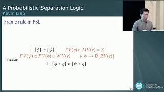 A Probabilistic Separation Logic