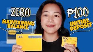 How to Open a BDO Kabayan Peso Savings Account in BDO
