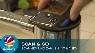 „Scan & Go“: Supermarkt-Kunden scannen und bezahlen Ware mit Smartphone