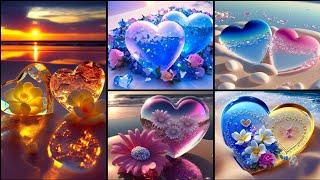 Beautiful Love Heart Wallpapers For Whatsapp|| Stylish dpz For Instagram|| Dpz For Girls