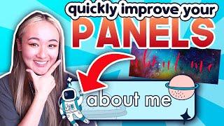 Quickly Improve Your Twitch Panels