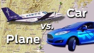 PLANE vs. CAR! -- Fast & Furious Race!