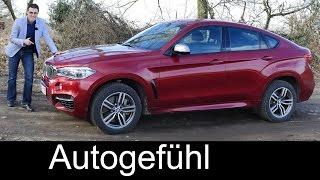 All-new 2016 BMW X6 M50d test driven FULL REVIEW 381 hp - Autogefühl