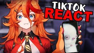 Vtuber Reacts to Tiktoks to Watch at a Funeral