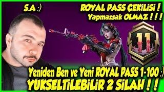 Ben Geldim :)-Pubg Mobile Yeni Sezon RP 1-100 LVL ÖDÜLLER ve Royal PASS ÇEKİLİŞİ !