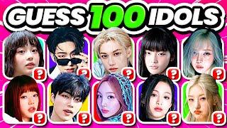 [UPDATED] GUESS 100 KPOP IDOLS in 3 SECONDS ⏰ Guess the Kpop idol - KPOP QUIZ 2024