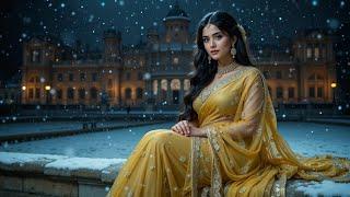 [4K] AI ART Indian Lookbook Model Al Art video-Hampton Court Palace