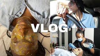 VLOG: FACIAL AT QUEENSUE BEAUTY SPA | MANDA TOMLINSON