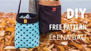 DIY Elena Bag - Useful Sewing Project for Beginner!