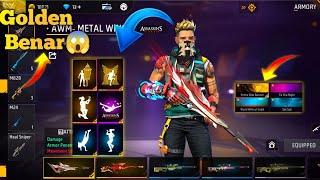 Free Fire Golden Elite Pass Season 5 Video Collection  Electric Shock Bundle | Old player Video ff