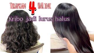 4 hal penting agar smoothing rambut kribo jadi halus berkilau