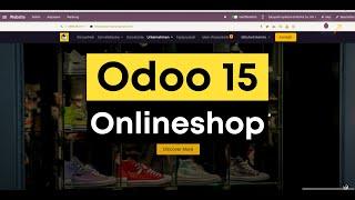 Odoo 15 Onlineshop - Tutorial in Deutsch