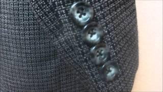 Hickey Free0man Silver Tweed Blazer