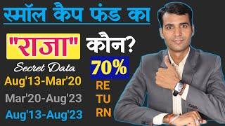 Why You Need to Invest Only in This Category of Mutual Fund ? Top Secret of Small Cap Funds !