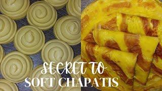 5 THINGS THAT MAKE CHAPATIS SUPER SOFT// How to make soft Malenge Chapati WITH COLD WATER