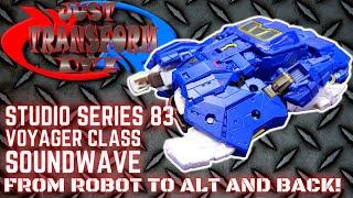 JUST TRANSFORM IT!: Studio Series 83 Voyager Soundwave