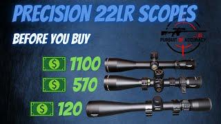 22LR PRECISION RIMFIRE OPTICS (LITTLE BIT OF A RANT)