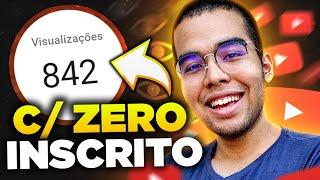 Como Ganhar Visualizações no YouTube COM 0 INSCRITOS! (Grátis)