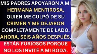 MIS PADRES APOYARON A MI HERMANA MENTIROSA, QUIEN ME CULPÓ DE SU CRIMEN Y ME DEJARON #viralvideo