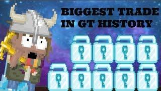 Growtopia - "Biggest Trade In Gt History" ft. @Elbin