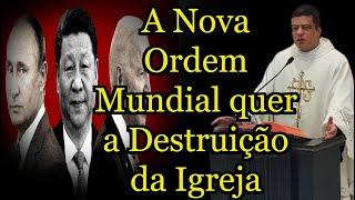 A Nov@ 0rdem Mundi@l quer a Destruição da Igreja - Padre Pablo Henrique   #padrepablohenrique