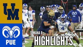 No. 4 Pumas UNAM vs No. 2 Borregos PUE (Highlights) | Semana 8 | Liga Mayor ONEFA 2024.