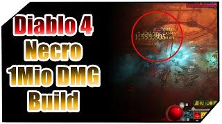 Diablo 4 - Totenbeschwörer 1 Million DMG Endgame Build - Tier 4 - Guide / Tutorial -  Deutsch GER