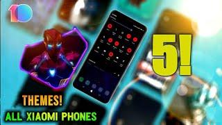 Top 5 New Best MIUI 10 Themes || All Xiaomi Phones || Perfect Theme In MIUI 10