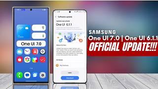 Samsung One UI 7.0 Android 15 - OFFICIALY, CONFIRMED