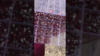 Sparkles alert! New crystals inside!#rhinestoneunboxing #rhinestonetallycounter #pakistan #viral