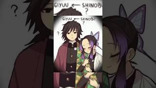 giyuu x shinobu  #demonslayer #couple #kny #anime #edit #trending #shorts