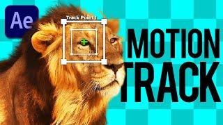 How To Motion Track Text, Videos & Pictures in After Effects (2D Tracking)