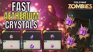 *NEW* FASTEST WAY TO GET FLAWLESS AETHERIUM CRYSTALS IN COLD WAR ZOMBIES (Best Crystal Farm Method)