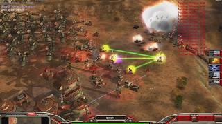 CHINA Nuke - Command & Conquer Generals Zero Hour - 1 vs 7 HARD Gameplay