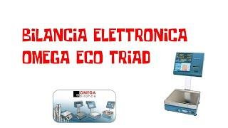 144)BILANCIA ELETTRONICA OMEGA ECO TRIAD ......non si accende.