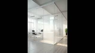 Frosted Glass Window Film Decorative Window Stickers for Office or Home decoration