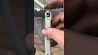 How to remove 1970-80 s era Johnson outboard cable ends  disassembly