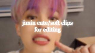 jimin cute/soft clips for editing