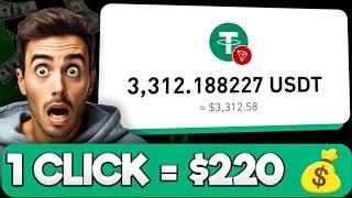 1 Click = $220  withdraw anytime | Earn money Online