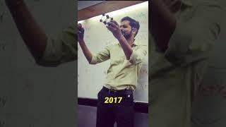 Pankaj sir transformation || 2015️2023 #shorts #ashortaday