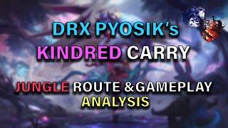 How DRX Pyosik Carries After Getting Behind In Early Game | Kindred Gameplay | League of Legends