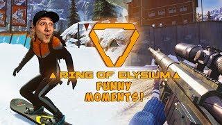 BATTLE ROYALE + ALCOHOL = LMFAOO | RING OF ELYSIUM (ROE FUNNY GAMEPLAY)