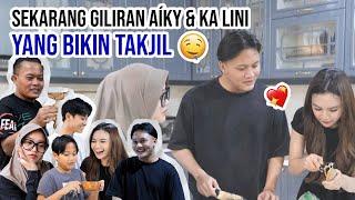 AÍKY DAN KA LINI KE TAMBUN LANGSUNG DIBIKININ ES MELON SEGER