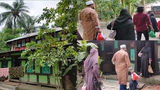 দাদা বাড়িতে সবাই পৌছিয়ে গেলাম| বরিশাল গ্রামের বাড়িতে গিয়ে সবাই মিলে কি করলাম|