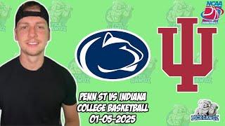 Indiana vs Penn State 1/5/25 Free College Basketball Picks and Predictions | NCAAB Pick