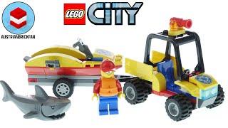Lego City 60286 Beach Rescue ATV Unboxing Build Details